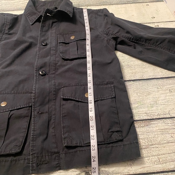 Gap black utility button zipper down jacket XS - Picture 8 of 10